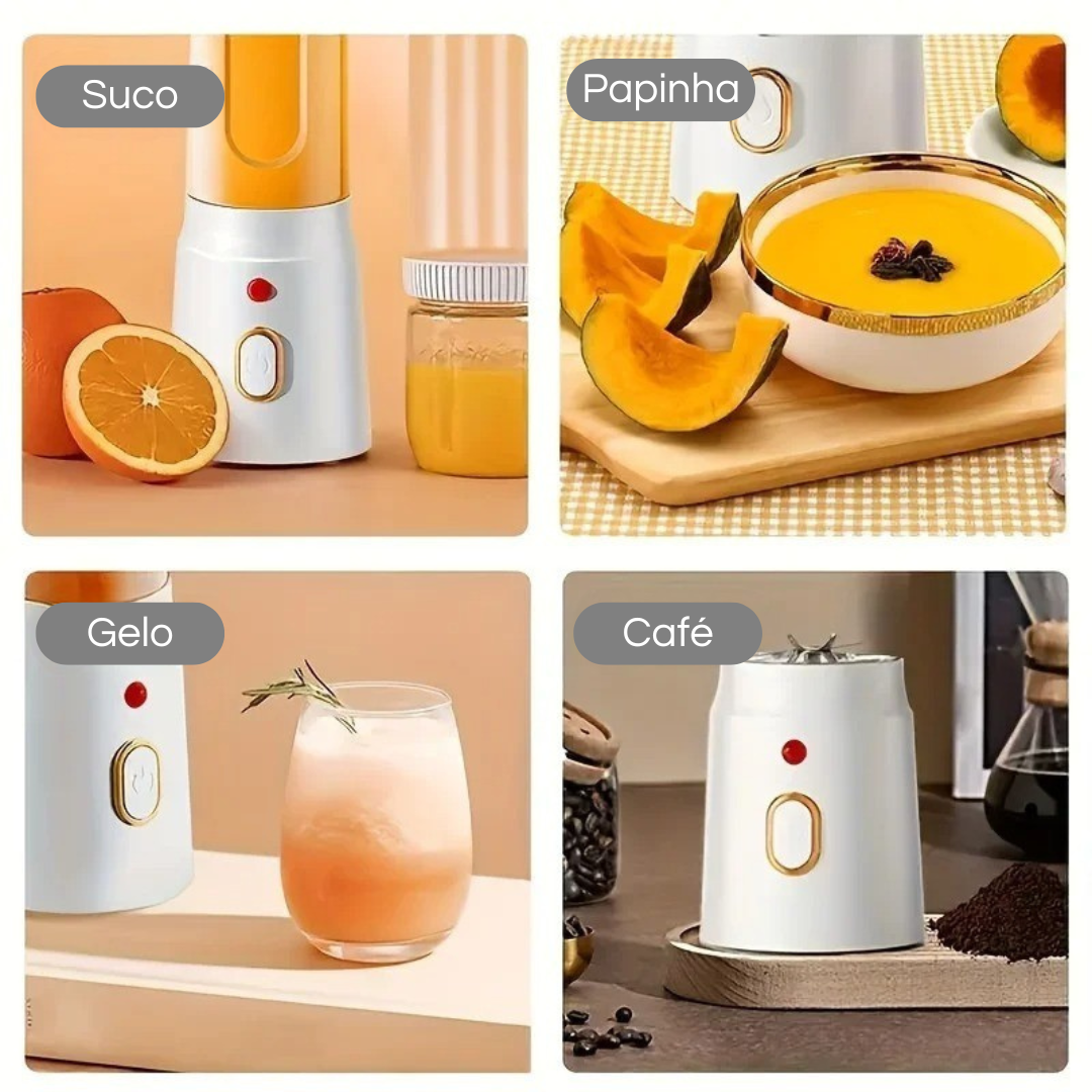 Liquidificador Elétrico Xiaomi Portátil Recarregável USB