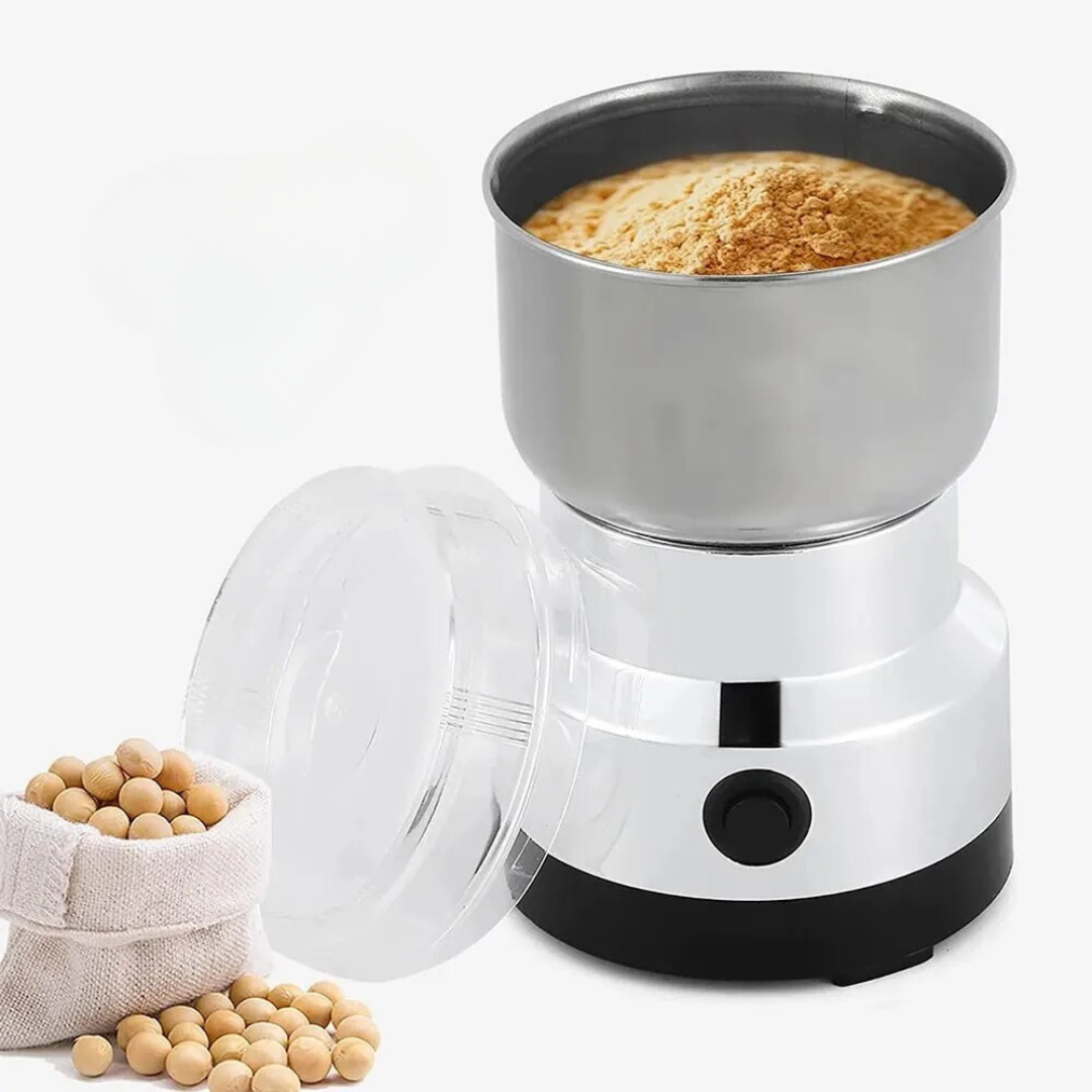 Mini Moedor Elétrico em Aço Inoxidável