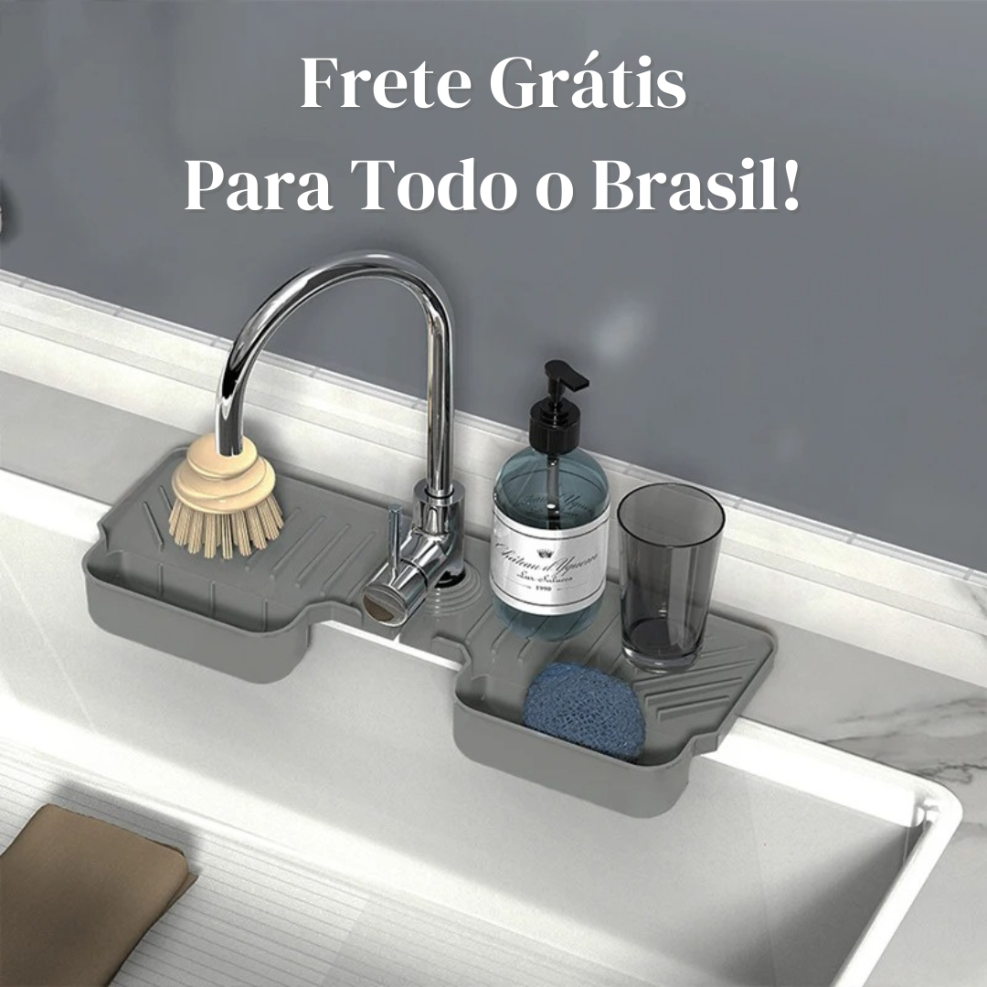 Tapete de Torneira para Cozinha em Silicone Splash Pad