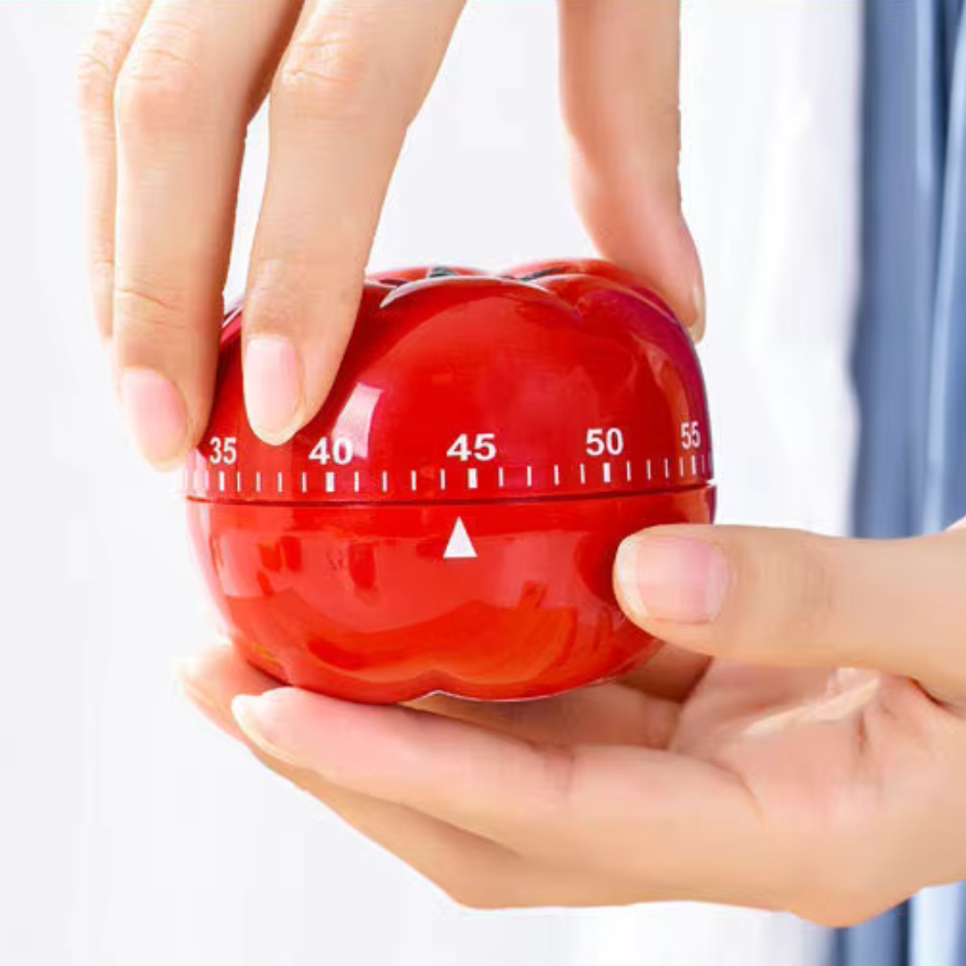 Temporizador de Tomate Mecânico para Cozinha