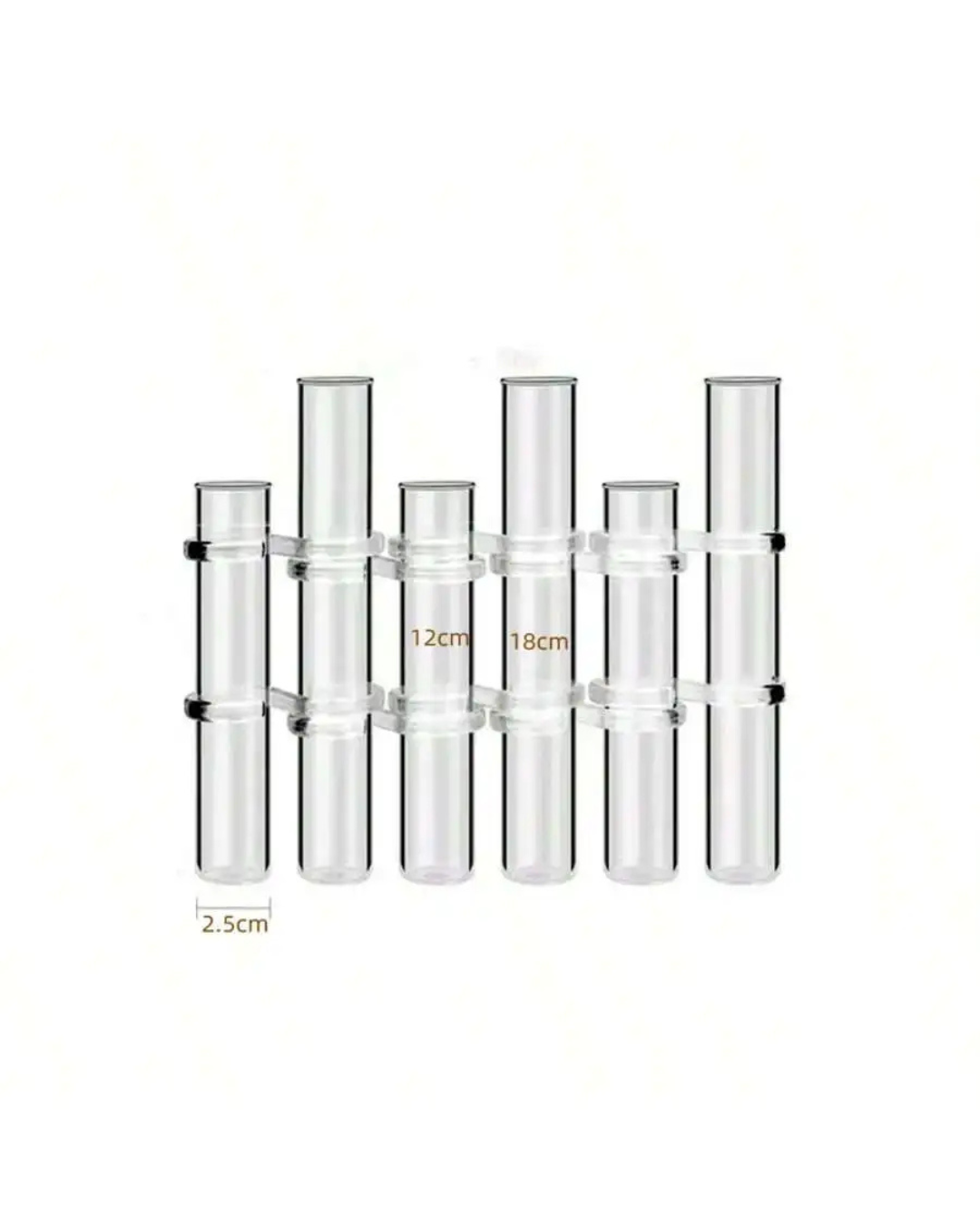 Vasos de Vidro Suspensos para Plantas Kit 4 ou 6 Unidades